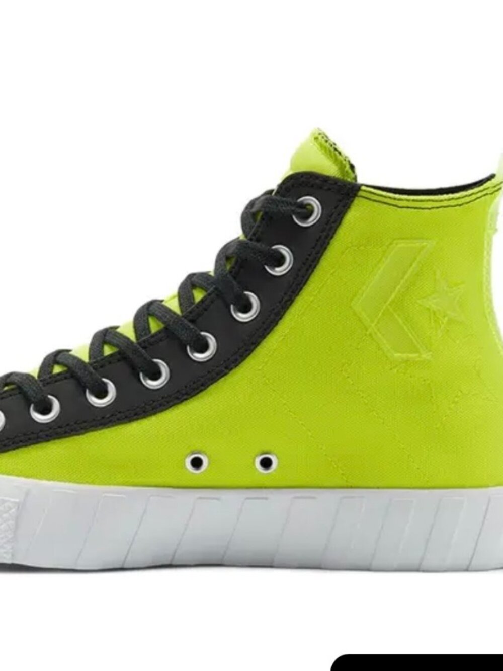 Converse 2020 Neon Collection "Lemon Venom" Yellow High Top Sneakers Men Size 8
